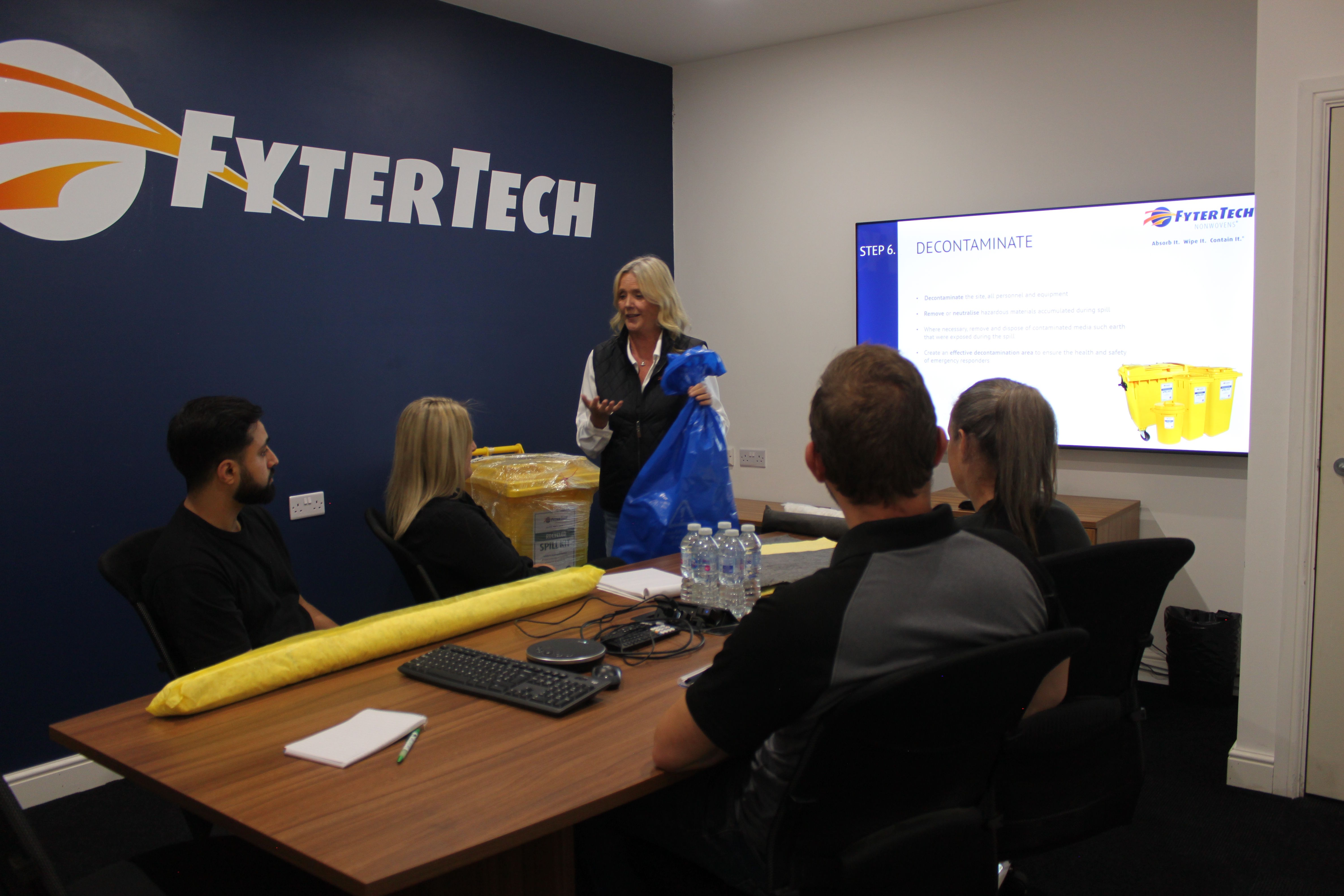 Spill Training in Classroom