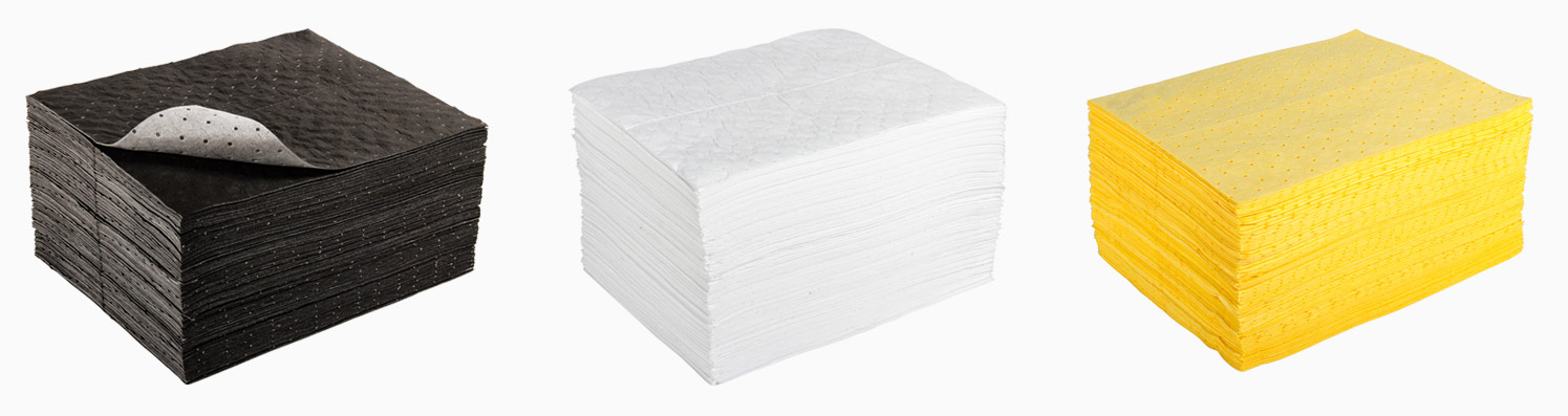 Product imagery of meltblown absorbents range 