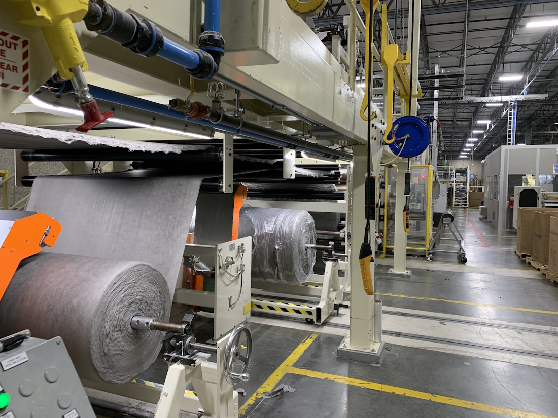 UK-Manufactured Meltblown Absorbents for Spill Control