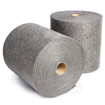 Product image of two heavy weight double lam maintenance rolls for the spill industry